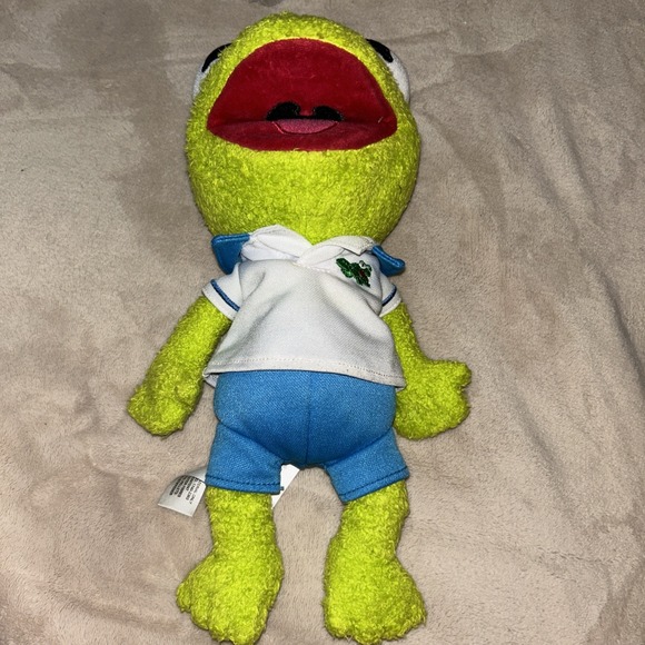 Disney Store Muppet Babies: Kermit The Frog Plush 12" Stuffed Toy - Picture 1 of 6